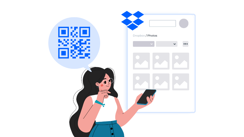 How to Make a Dropbox QR Code for a File or Folder