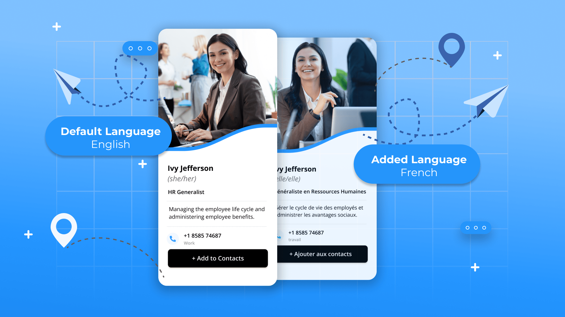 How To Create Multi-Language Digital Business Cards to Expand Your Global Reach