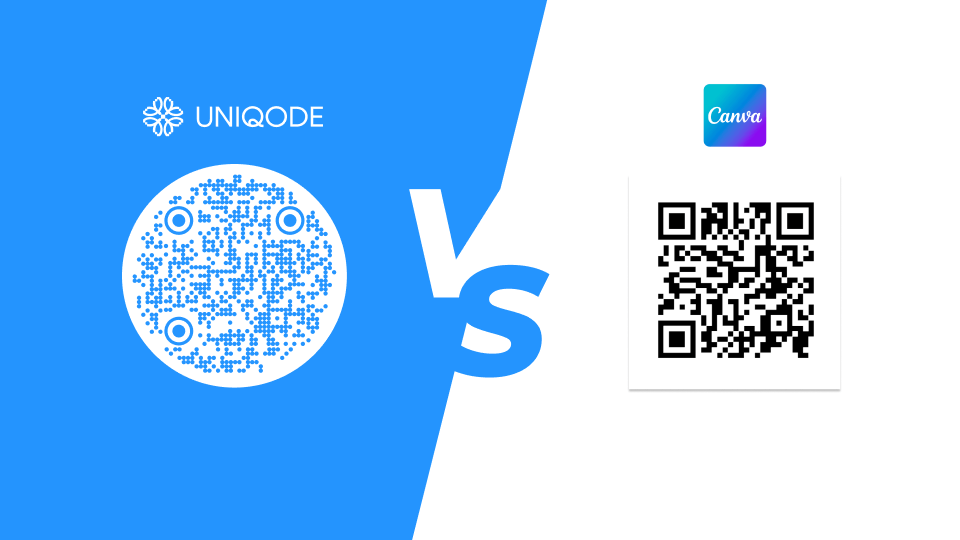 Uniqode vs. Canva QR Code Generators: Compare and Decide